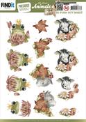 All About Orange, All About Animals - Find It Trading Precious Marieke Punchout Sheet