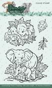 Elephant, Young And Wild - Find It Trading Yvonne Creations Clear Stamps