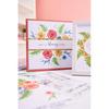 Painted Florals Layered Clear Stamp Set - Sizzix