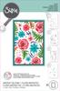 Abstract Blooms Layered Stencils  - Sizzix