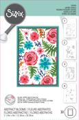 Abstract Blooms Layered Stencils  - Sizzix