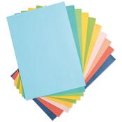 Summer Colors A4 Surfacez Cardstock  - Sizzix