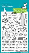 Critters In The Desert Clear Stamps - Lawn Fawn