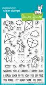 Whoosh, Kites Clear Stamps - Lawn Fawn