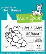 Year Fourteen Clear Stamps - Lawn Fawn