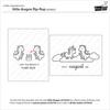 Little Dragon Flip Flop Clear Stamps - Lawn Fawn