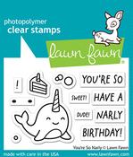 You're So Narly Clear Stamps - Lawn Fawn