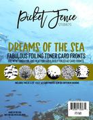 Dreams Of The Sea Foiling Toner Card Fronts - Picket Fence Studios