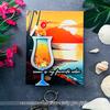 Beach Paradise Fabulously Glossy A2 Card Fronts - Picket Fence Studios