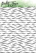 Ocean Waves Stencil - Picket Fence Studios