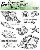 Seashells Waiting To Be Found Stamp Set - Picket Fence Studios