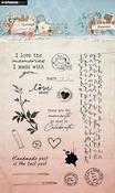 Nr. 655, Stamps Elements - Studio Light Vintage Diaries Clear Stamps