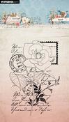 Nr. 654, Rose - Studio Light Vintage Diaries Clear Stamps