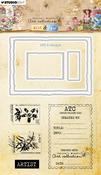 Nr. 82, ATC & & Stamps - Jenine's Mindful Art Wild & Free Stamp & Die Set