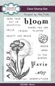 Bloom - Creative Expressions Clear Stamp Set 4"X6" By Sam Poole