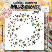 Studded Stars - AALL And Create Stencil 6"X6"