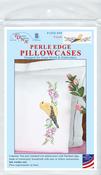 Finch   - Jack Dempsey Stamped Pillowcases W/White Perle Edge 2/Pkg