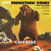 Prehistoric Scenes Cave Bear - Atlantis Plastic Model Kit