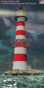 Lighthouse with Light and Diorama Base - Atlantis Plastic Model Kit