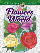 Softcover - Creative Haven: Flowers of the World Coloring Book