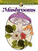 Softcover - Creative Haven: The Art of Mushrooms Coloring Book