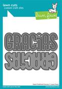 Giant Outlined Gracias Lawn Cuts - Lawn Fawn