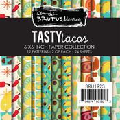 Tasty Tacos 6x6 Paper Pad - Brutus Monroe