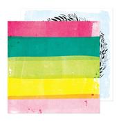 Rainbow Stripes Paper - Bold + Bright - Vicki Boutin - PRE ORDER