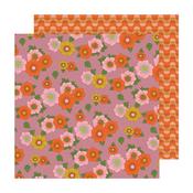Flower Patch Paper - Groovy Darlin' - Jen Hadfield