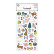 Sketchbook Puffy Stickers - Bea Valint - PRE ORDER