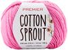 Bright Pink - Premier Yarns Cotton Sprout Yarn