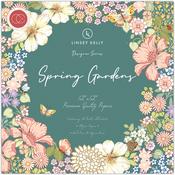 Spring Gardens, 20 Designs - Craft Consortium Double-Sided Paper Pad 12"X12" 30/Pkg