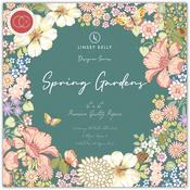 Spring Gardens, 20 Designs - Craft Consortium Double-Sided Paper Pad 6"X6" 40/Pkg