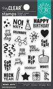 Your Day Messages - Hero Arts Clear Stamps 3"X4"
