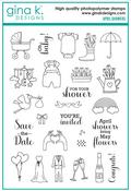 April Showers Stamps - Gina K Designs