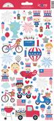 Hometown USA Icons Stickers - Doodlebug