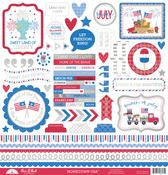 Hometown USA This & That Stickers - Doodlebug