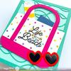 Beach Tote Sentiments Stamp Set - Waffle Flower Crafts