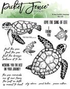 A Sea Turtle's Journey Stamps - Picket Fence Studios
