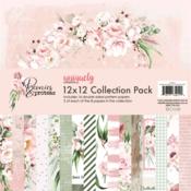 Peonies & Proteas 12x12 Collection Pack - Uniquely Creative