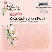 Peonies & Proteas 6x6 Collection Pack - Uniquely Creative