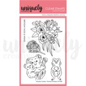 Peonies & Proteas Stamp Set - Uniquely Creative
