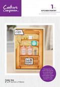 Kitchen Pantry - Crafter's Companion Kitchen 2D Embossing Folder 5"X7"