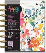 Watercolor Garden; July '24 - June '25 - Happy Planner Classic 12-Month Planner