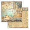 Land Of Pharoahs 8x8 Backgrounds Selection Paper Pad - Stamperia