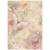 Butterfly Rice Paper - Shabby Rose - Stamperia