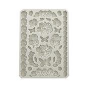 Roses & Butterfly A5 Silicon Mold - Shabby Rose - Stamperia