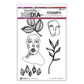 Phone Doodles Cling Stamps - Dina Wakley Media