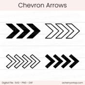 Chevron Arrows - Digital Cut File - ACOT