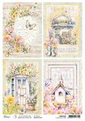 Flower Shop Cards Rice Paper - Flower Shop - Ciao Bella - PRE ORDER
